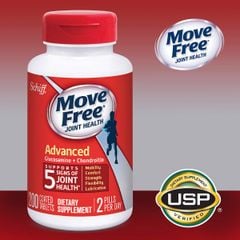 Move Free Joint Health Advanced Schiff 200 viên hỗ trợ xương khớp