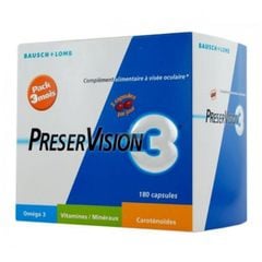 Preservision 3 Bausch & Lomb hộp 60 viên uống bổ mắt