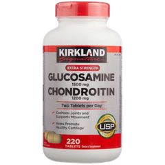 Viên uống xương khớp Signature Glucosamine & Chondroitin Kirkland 220 viên