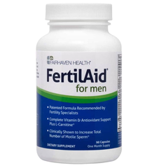 FertilAid for Men Fairhaven Health 90 viên hỗ trợ sinh sản nam giới
