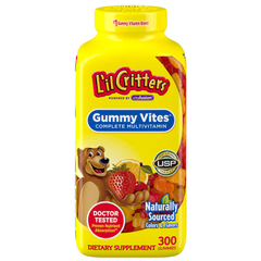 Kẹo dẻo Gummy Vites L'il Critters 300 viên bổ sung Vitamin cho bé