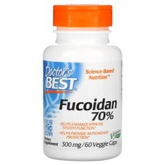 Viên uống Best Fucoidan 70% Doctor”s Best, Inc hỗ trợ điều trị ung thư