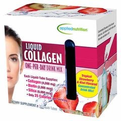 Liquid Collagen Skin Revitalization Strawberry & Kiwi Flavored 10/30 ống x 10ml cải thiện sắc tố da