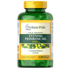 Viên uống tinh dầu Evening Primrose Oil Puritan's Pride 1300 mg with GLA 120 viên