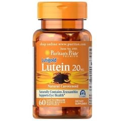 Lutigold Lutein Puritan's Pride 20mg hộp 60 viên thuốc bổ giúp sáng mắt