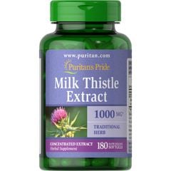 Viên uống bổ gan Milk Thistle Extract 1000mg Puritan's Pride 90 viên