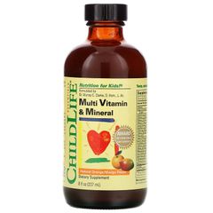 Multi Vitamin & Mineral Childlife 237ml bổ sung Vitamin tổng hợp cho bé