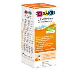 Pediakid 22 Vitamines INELDEA 125ml bổ sung Vitamin và khoáng chất cho bé
