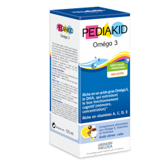 Pediakid Omega 3 INELDEA 125ml tăng cường trí não và thị lực cho bé