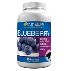 Blueberry Trunature 200 viên uống chống lão hóa