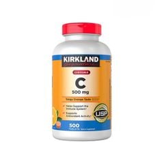 Viên ngậm bổ sung Vitamin C Signature Chewable Kirkland 500mg 500 Viên