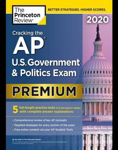 Cracking the AP U.S. Government & Politics Exam 2020