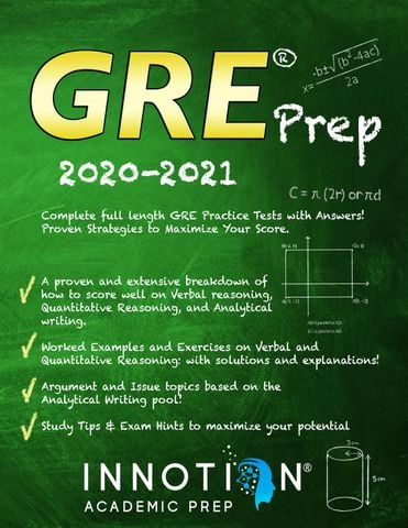 GRE Prep 2020-2021 Complete full length GRE Practice Tests