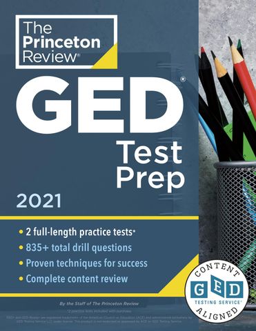 Princeton Review GED Test Prep, 2021