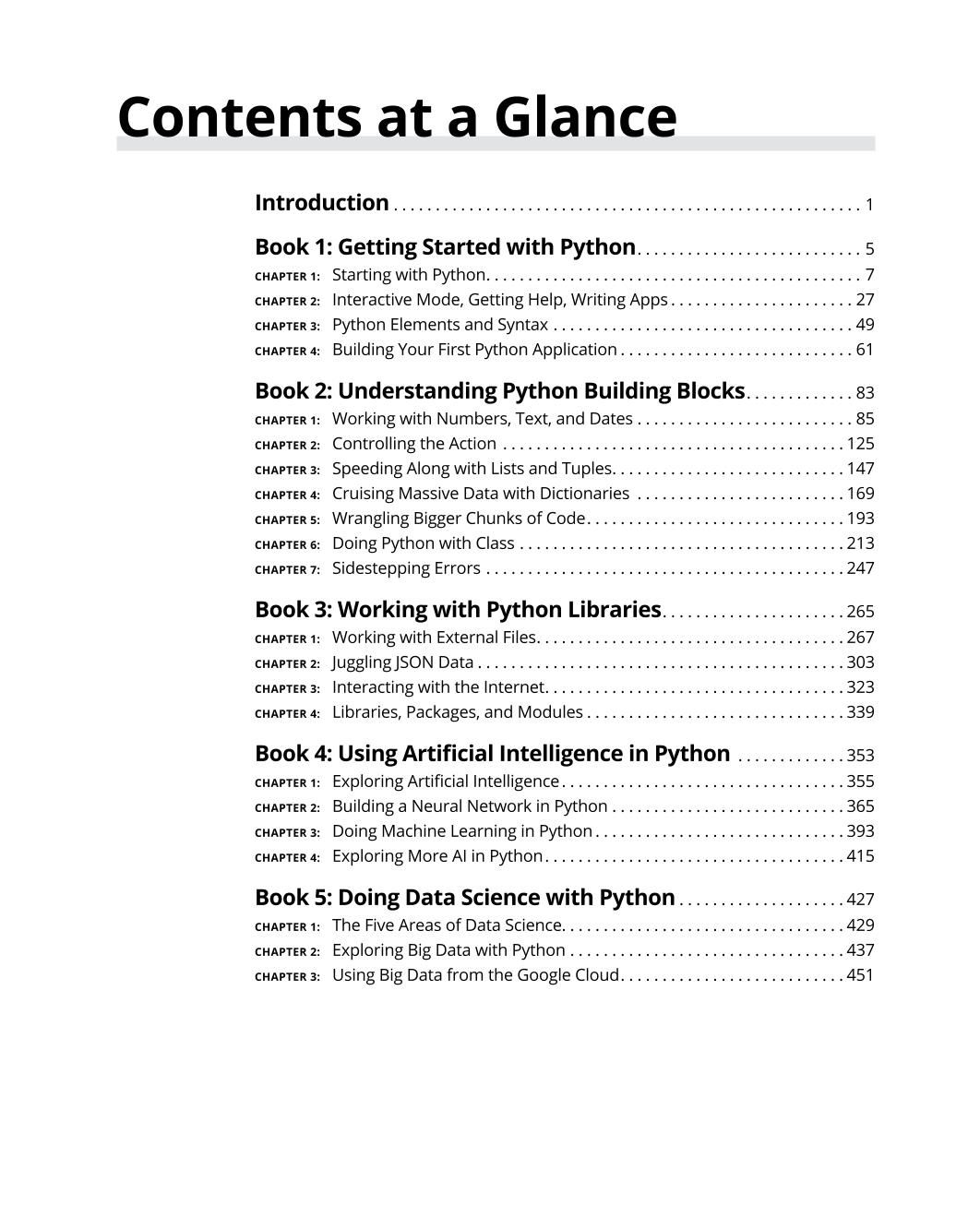 Python All-In-One For Dummies – E-books Max30