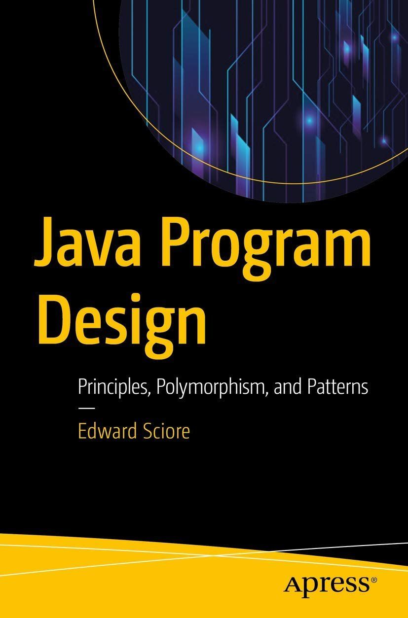 Java Program Design: Principles, Polymorphism, and Patterns – E-books Max30
