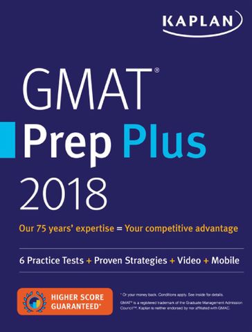 Gmat Prep Plus 2018