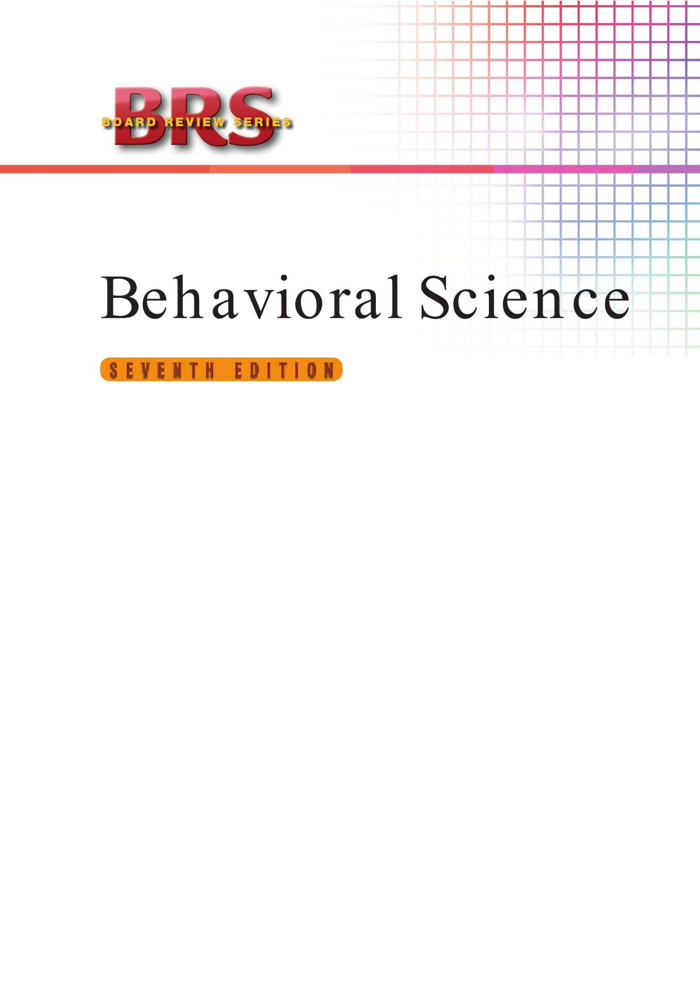 BRS Behavioral Science by Barbara Fadem – E-books Max30