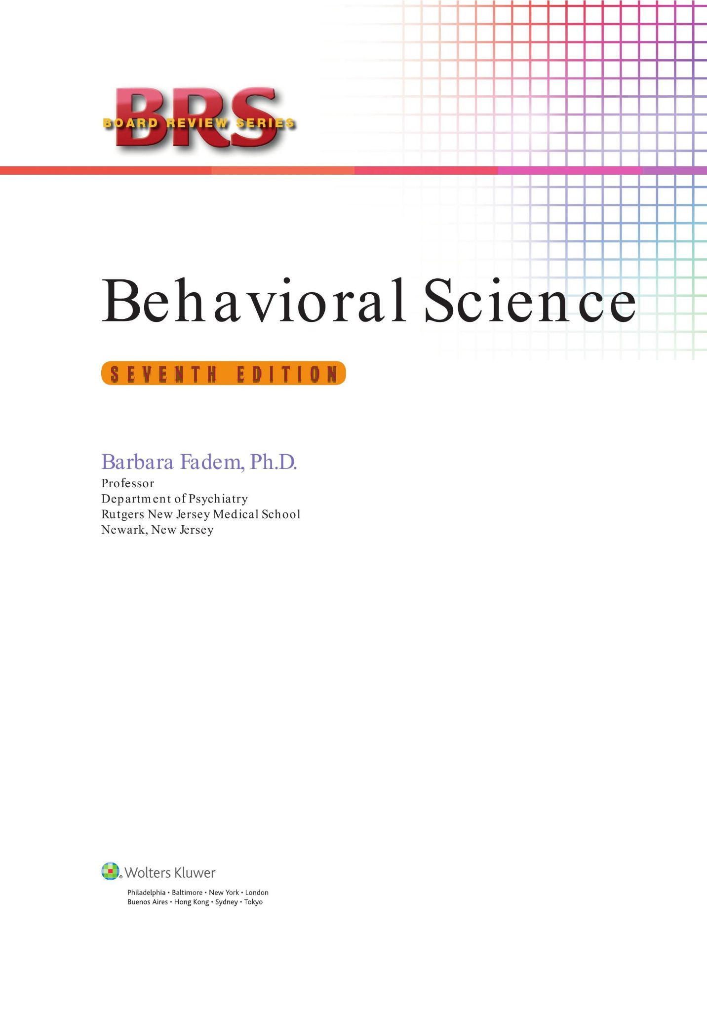 BRS Behavioral Science by Barbara Fadem – E-books Max30