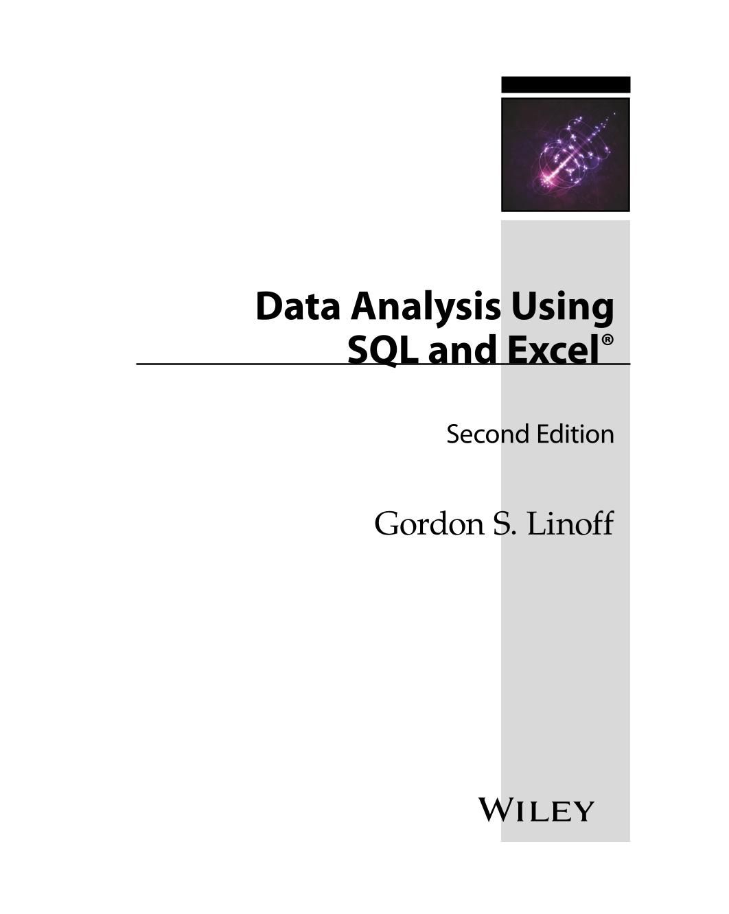 Data Analysis Using SQL and Excel – E-books Max30