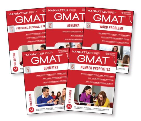 GMAT Quantitative Strategy Guide Set, Sixth Edition (5 quyển)