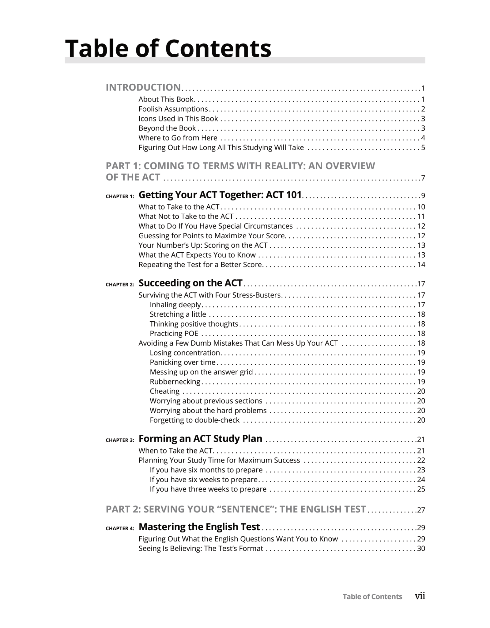 ACT Prep 2024 For Dummies Ebooks Max30