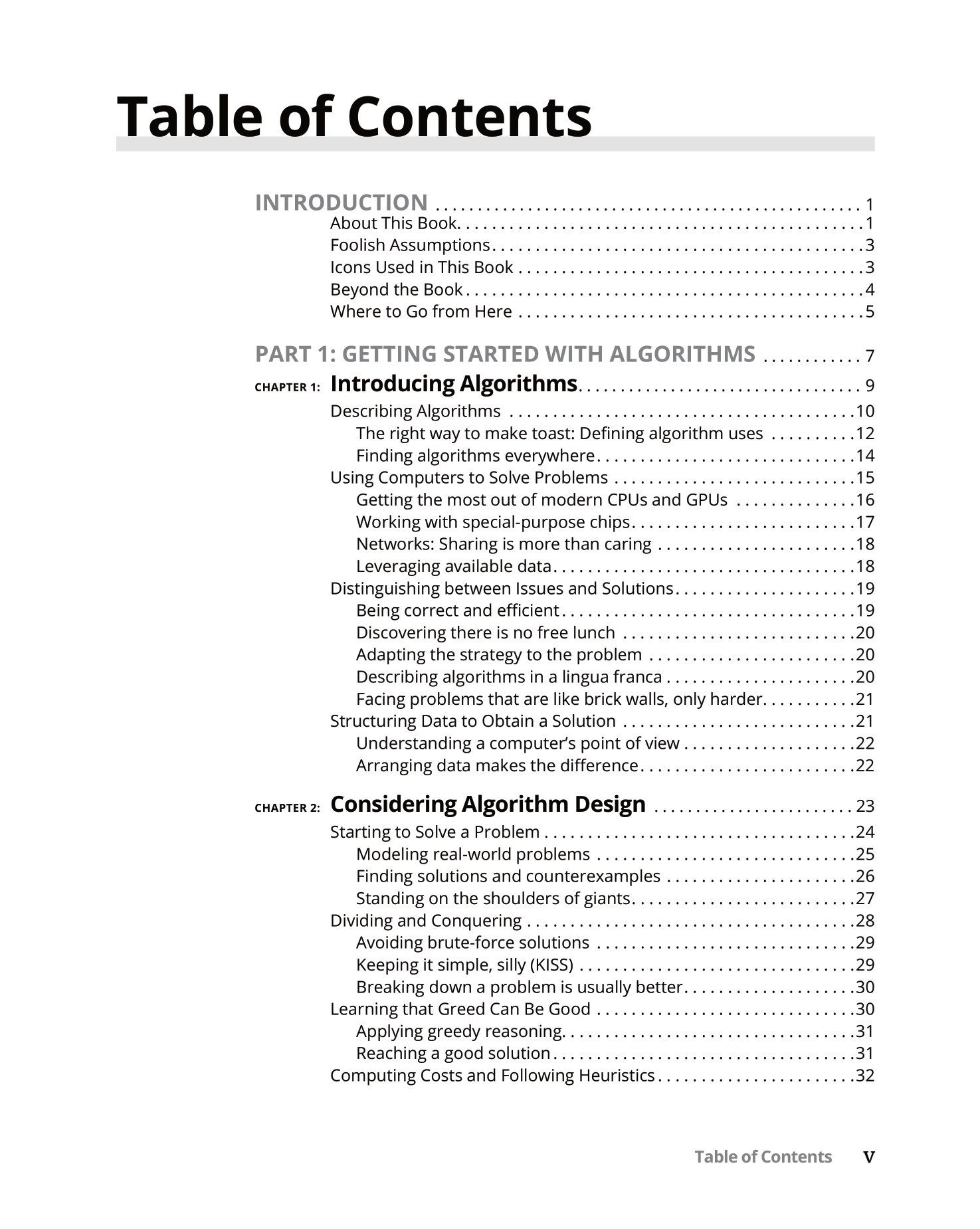 Algorithms for dummies 2nd edition e books max30