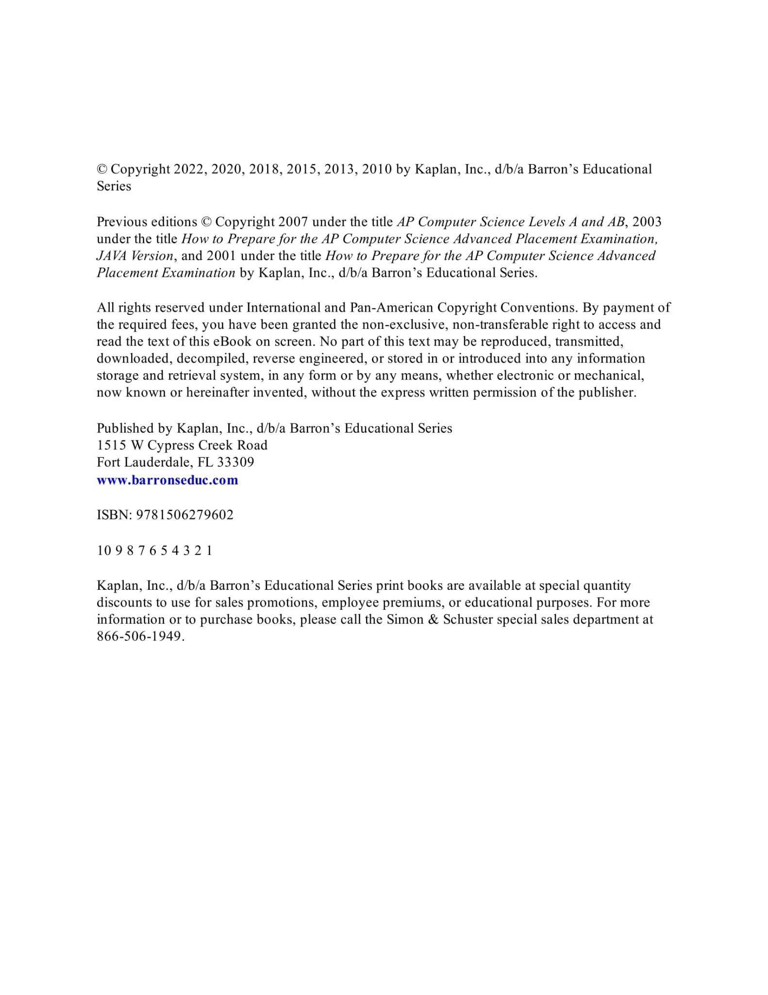 AP Computer Science A Premium, 2022-2023 – E-books Max30
