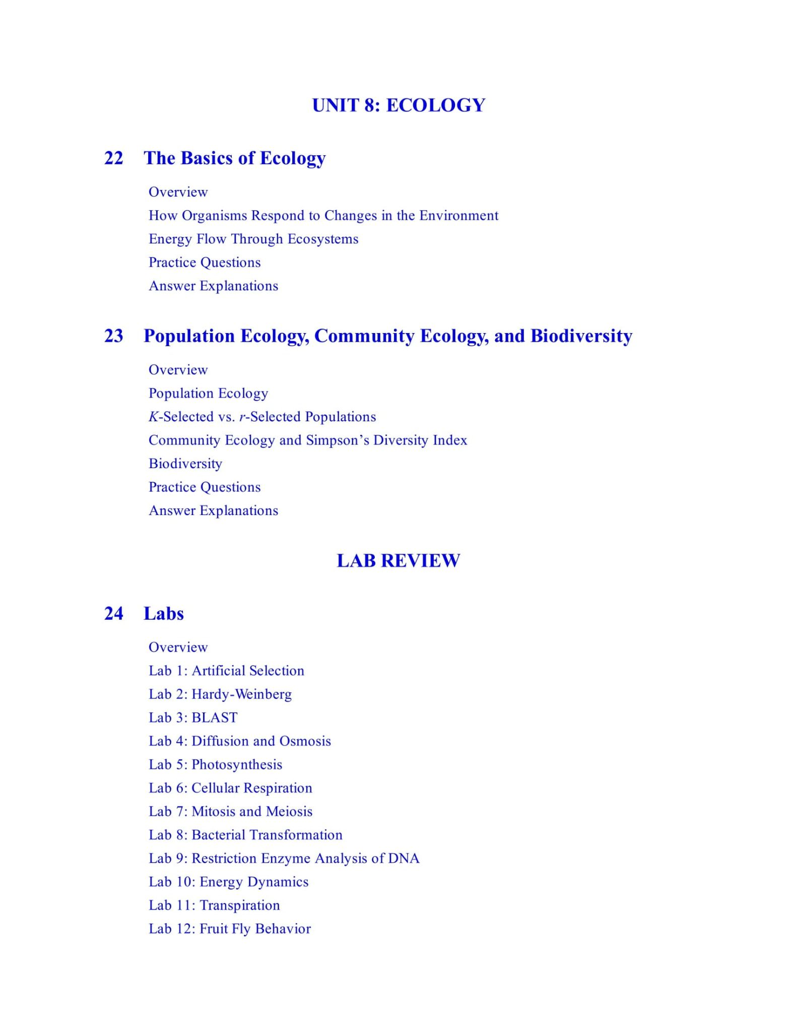 AP Biology Premium, 20222023 Ebooks Max30