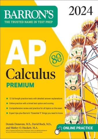 AP Calculus Premium, 2024 (mục lục không có số trang)