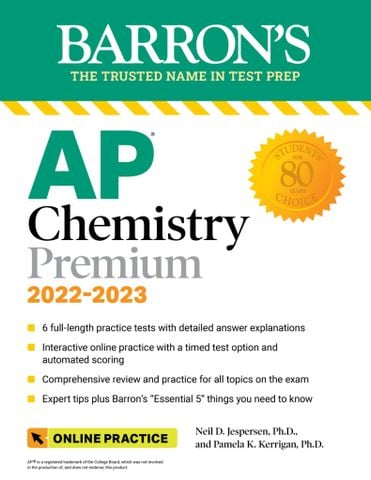 AP Chemistry Premium 2022-2023 (mục lục không có số trang)