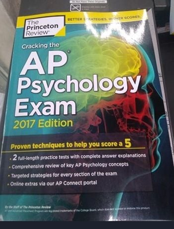 Cracking the AP Psychology Exam, 2017 Edition