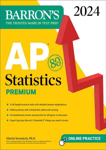 AP Statistics Premium, 2024 (mục lục không có số trang) – E-books Max30