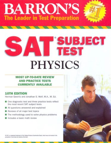 Barron's SAT Subject Test: Physics, 10th Edition