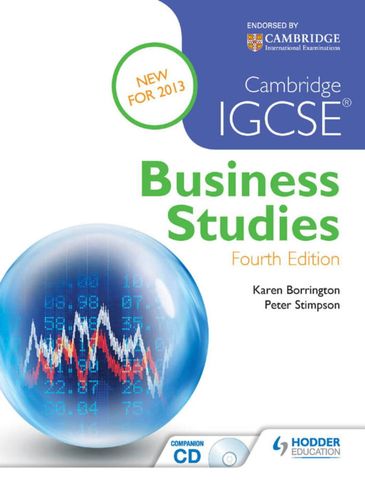 Cambridge IGCSE Business Studies, 4th edition