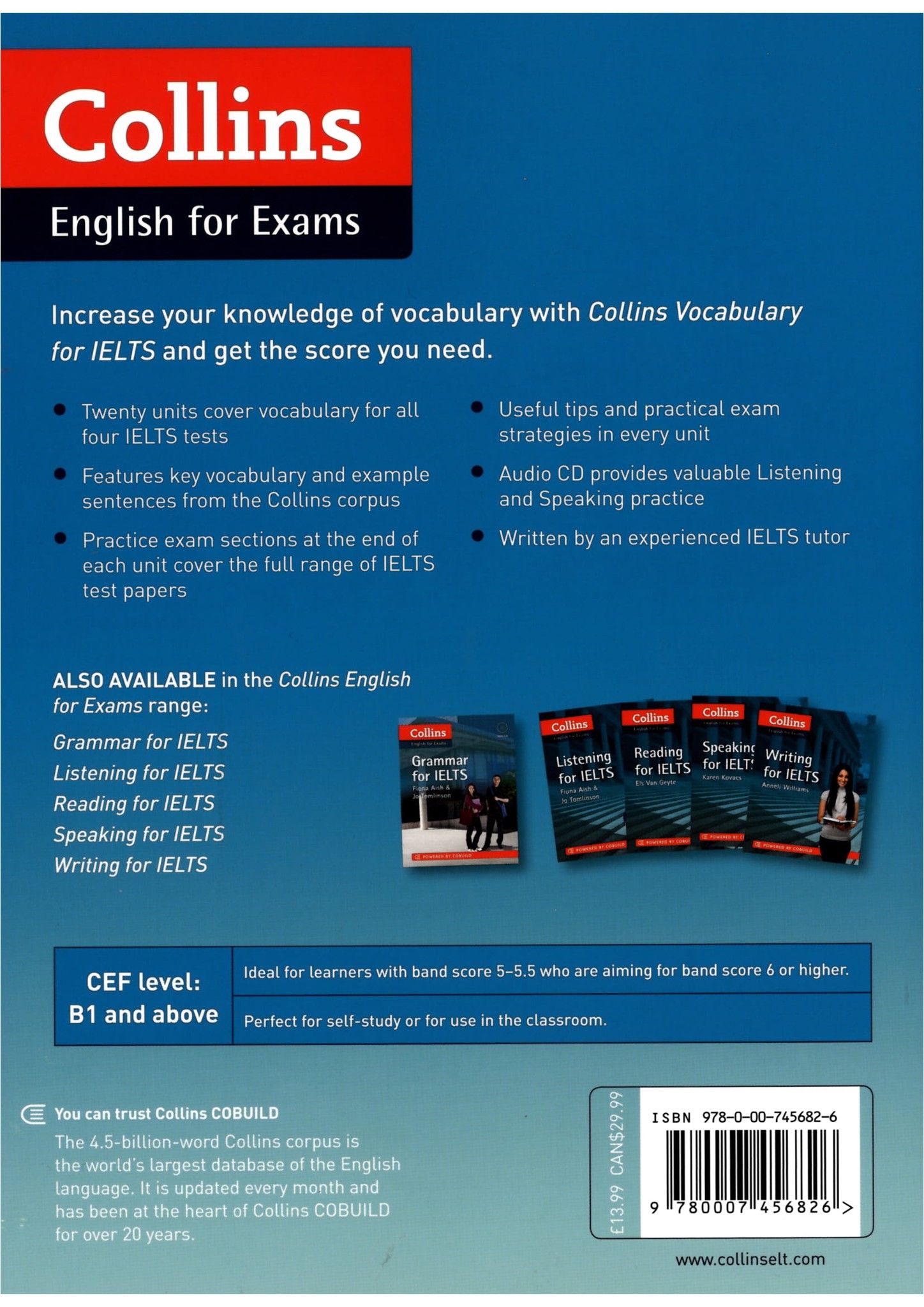 Collins Vocabulary for IELTS, 1st Edition (prined in black & white) E