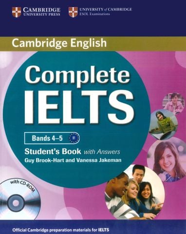 Complete IELTS band 4.0 - 5.0 (Audios sent via email)