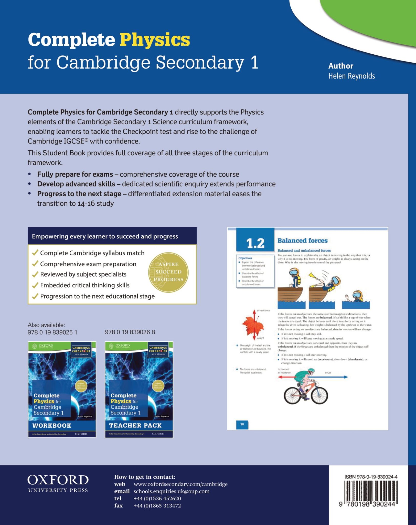Complete Physics for Cambridge Secondary 1 Student Book: For Cambridge –  E-books Max30