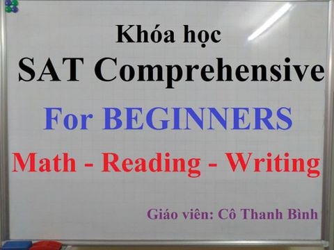 Khóa học Digital SAT Comprehensive