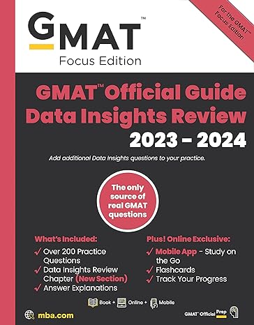 GMAT Official Guide 2023-2024 focus 4冊 GMAT Official Guide 2023-2024 Bundle, Focus Edition