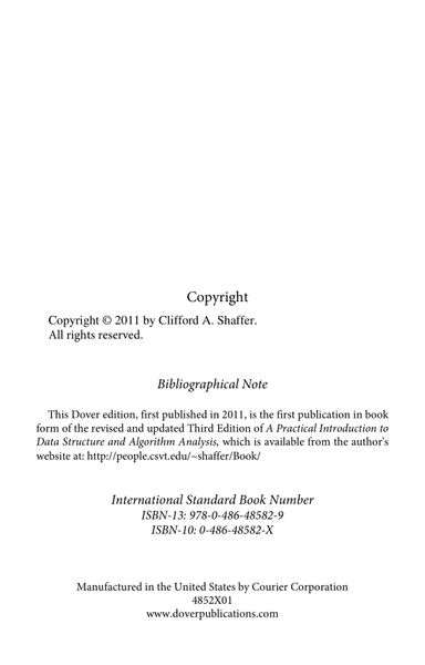 Data Structures and Algorithm Analysis in C++, Third Edition – E-books ...