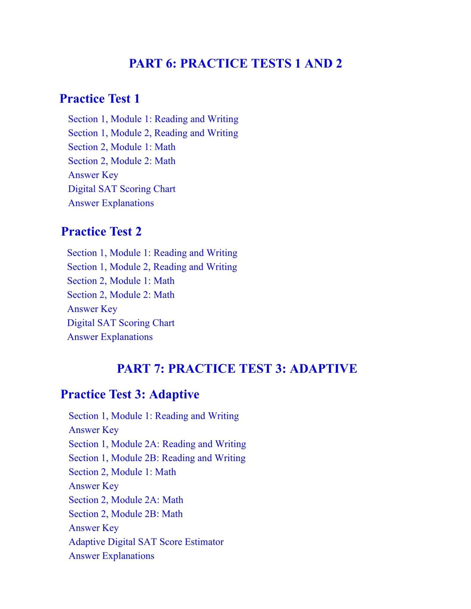 Digital SAT Study Guide Premium, 2024 Ebooks Max30