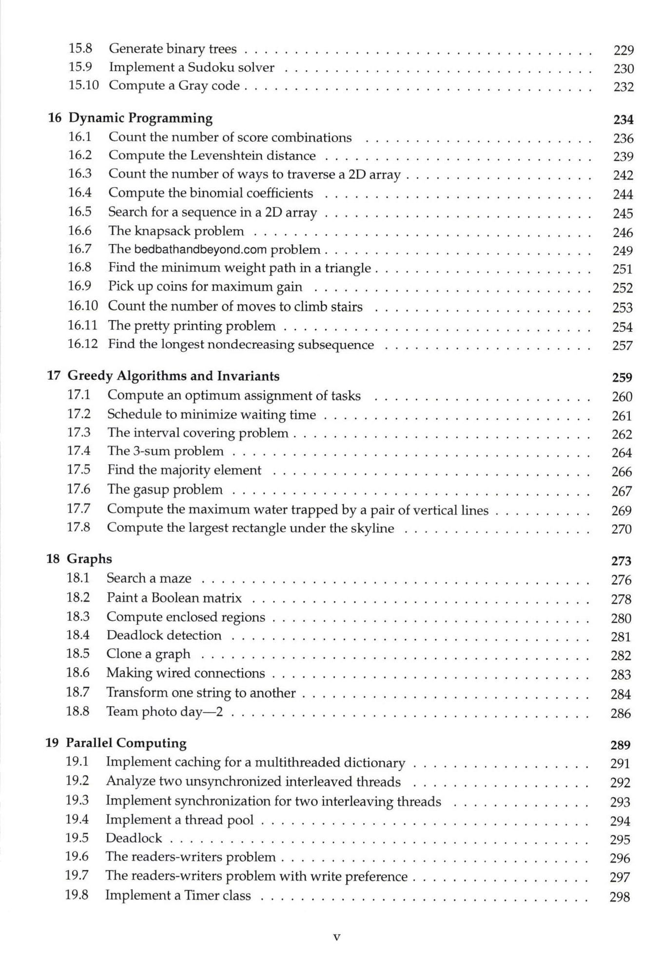 Elements of Programming Interviews: The Insiders' Guide – E-books Max30
