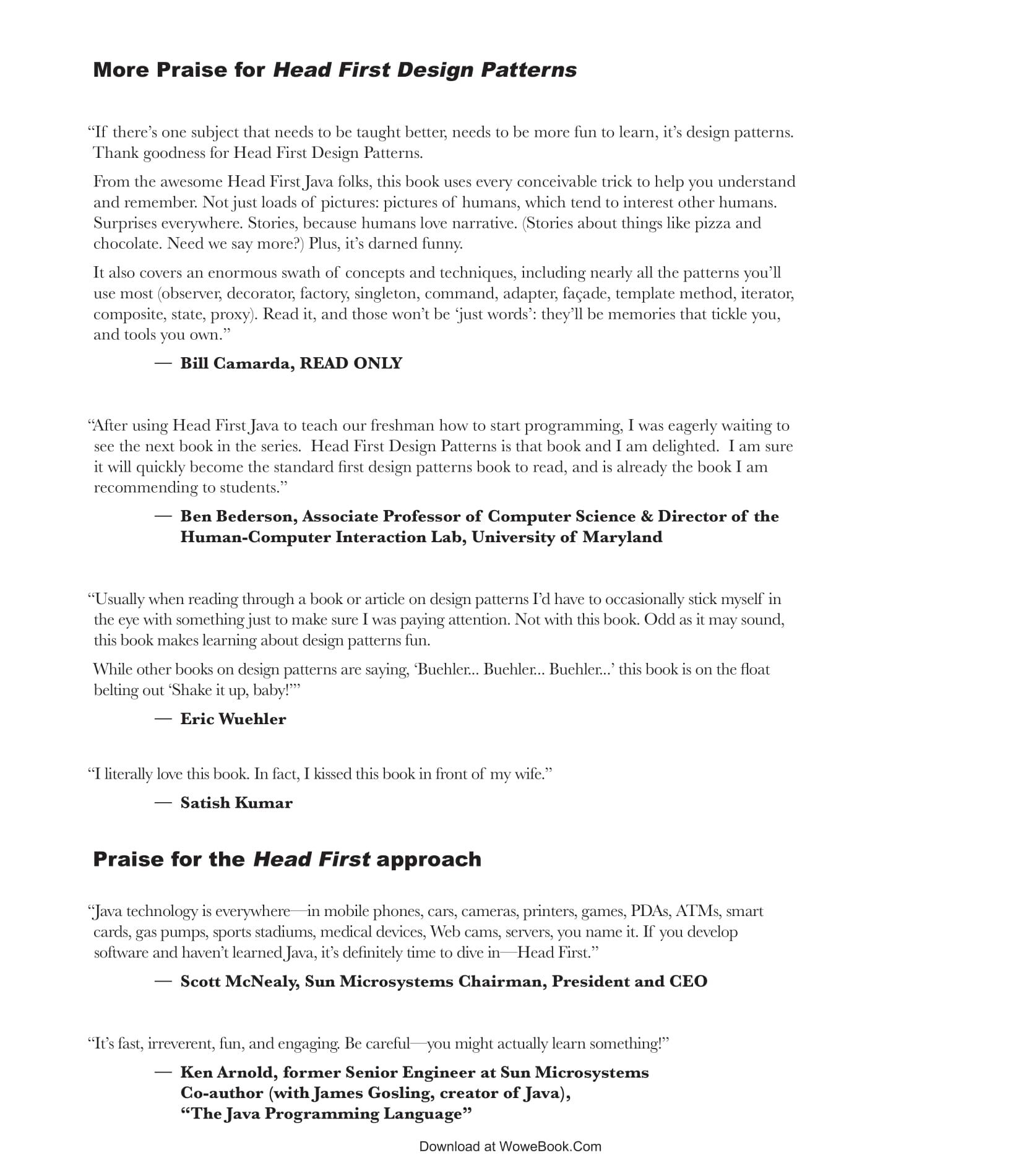 Head First Design Patterns Ebooks Max30