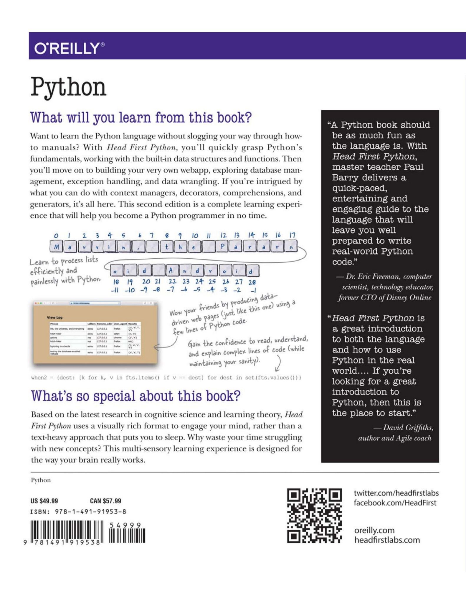Head First Python: A Brain-Friendly Guide – E-books Max30