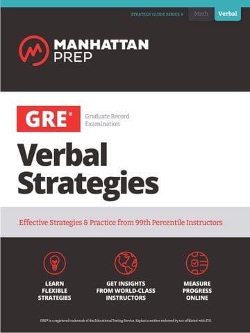Manhattan Prep GRE Verbal Strategies