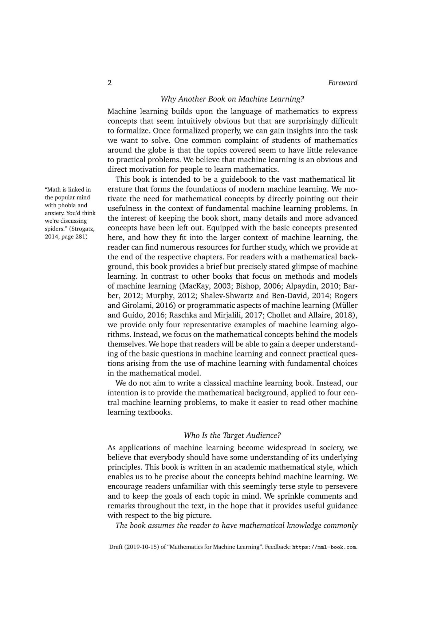 Mathematics for Machine Learning 1st Edition – E-books Max30