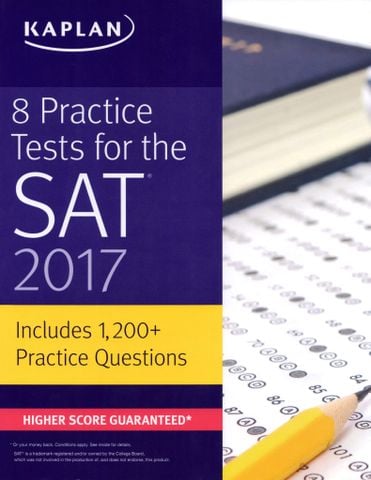 8 Practice Tests for the SAT 2017 by Kaplan