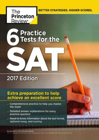 6 Practice Tests for the SAT, 2017 Edition