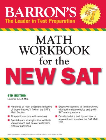 Barron's Math Workbook for the NEW SAT